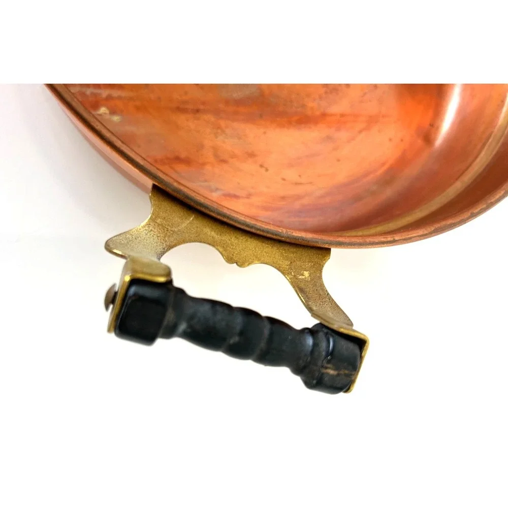 Vintage Coppercraft Guild Copper Serving Dish Lid Clad Aluminum Saute Pan Set 5